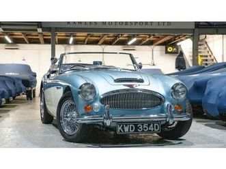 1966 austin-healey 3000 bleu manuel, 4 vitesses conduite...