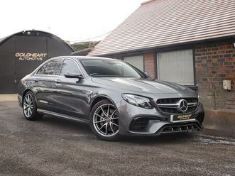 2018 - 4.0 amg e 63 4matic+ auto 4wd 4dr