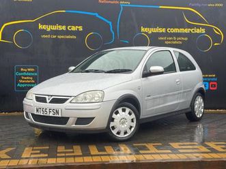2005 vauxhall corsa 1.2i 16v design 3dr (a/c) hatchback petrol manual