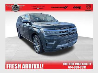 used 2022 ford expedition max platinum