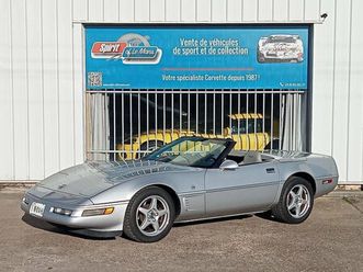 chevrolet corvette c4 cabriolet 1996 collector edition. rare.