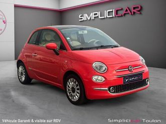 fiat 500 serie 6 euro 6d 1.2 69 ch eco pack lounge - garantie 12 mois -