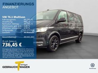 t6.1 multivan 4m generation six kamera navi stdhzg acc