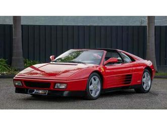 1993 ferrari 348 rouge manuel, 5 vitesses conduite à gauc...