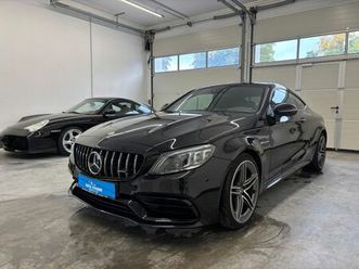 mercedes-benz c 63 amg coupe*acc*burmester*panorama* acc+led+n