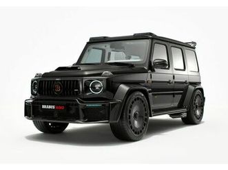 mercedes-benz g 63 brabus b40s-800 masterpiece white/orange