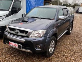 2010 toyota hilux invincible 2010 d/cab pickup 3.0 d-4d 4wd 171 damaged repairable salvage pick u...