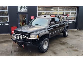 dodge ram 2500 - 4x4 12v cummins diesel blijft bijtellingsvriendelijk