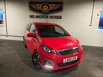 2015 peugeot 108 1.2 allure vti puretech hatchback 5d