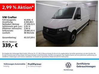 volkswagen crafter 35 hd lr *dsg*vorb.ahk*tempomat*navi*pdc