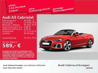 audi a5 cabriolet 40 tdi qu. s tronic 2x s line matri