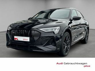 audi e-tron sportback 55 s-line qu matrix ahk b&o hud
