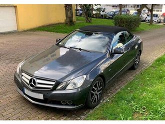 mercedes-benz e 220 cabriolet bluetech agosto/10