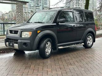 honda element ex 5sp manual