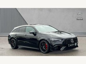 2.0 cla45 amg s plus shooting brake 8g-dct 4matic+ euro 6 (start/stop) 5dr