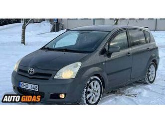 toyota corolla verso 2006 m vienatūris | skelbimas | 0138558539
