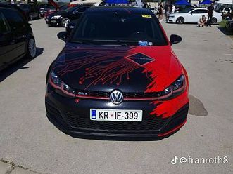 volkswagen golf 2.0 gti avt.dsg+340hp+rg racing+virtual+f1+lopute+