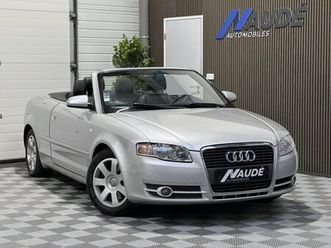 audi a4 cabriolet 1.8i tbo 163 ch design edition - suivi complet