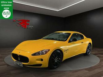 maserati granturismo 4.7l 2d auto 440 bhp