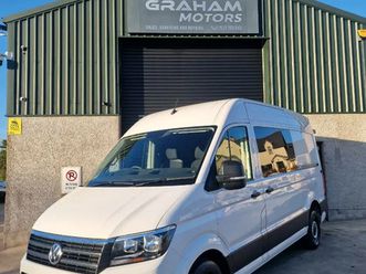 vw crafter 177 bhp rwd, crew cab 6 seats