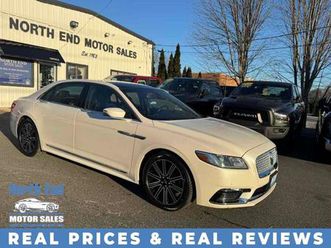 used 2018 lincoln continental reserve