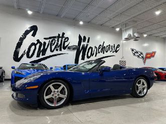 2006 chevrolet corvette conv 3lt, z51, 6-speed, polished, only 30k!