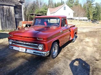 1965 chevrolet c/k pickup 1500 300 miles, 400 small block v8, red exterior