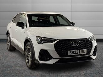 audi q3 35 tfsi black edition 5dr s tronic estate