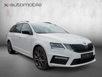 skoda octavia combi rs 4x4 led pdc ahk