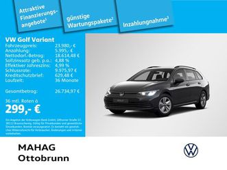 golf viii variant life 1.5 tsi led navi parkpilot rearview app 6-gang