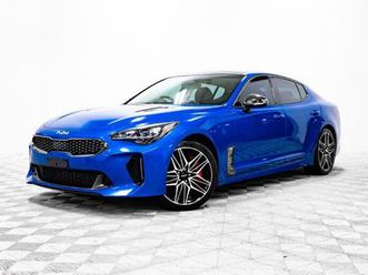 2022 kia stinger gt limited awd cuir nav toit ouvrant cruise adapt