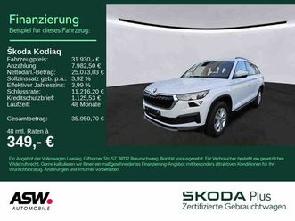 skoda kodiaq ambition 1.5 tsi dsg led navi rfk ahk 7-s