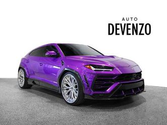 2021 lamborghini urus awd ad persona purple paint widebody