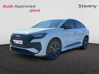 audi q4 sportback e-tron audi q4 sportback s line 40 e-tron 150