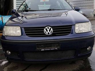 vw polo bleu 1.4 expertisée canton vaud