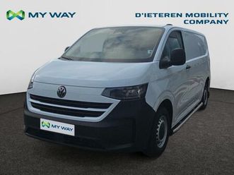 volkswagen transporter e-transporter t7 32 fou swb e-transporter bestelwagen wielbasis 3100 mm motor 100kw (136pk) versnellingsbak auto