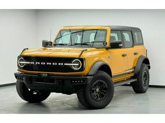 used ford bronco 2.7t wildtrack 2022
