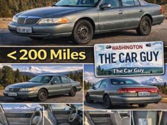 $2,500 obo – 1999 lincoln continental | v8 luxury | under 200k miles