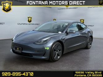 used 2023 tesla model 3 standard range fontana ca 92335