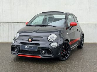 fiat 500 c - 1.4 t-jet abarth turismo / carplay / akrapovic / leder / clima