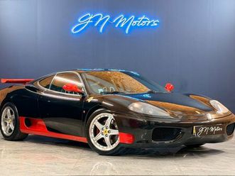 ferrari 360 modena f1 siéges carbon avec harnais aileron novitec rosso -
