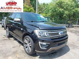 ford expedition king ranch 2021 3.5l 3.5 benzyna 375km