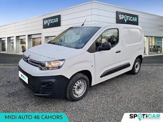 citroen berlingo van m 650kg bluehdi 100 s&s driver bvm5