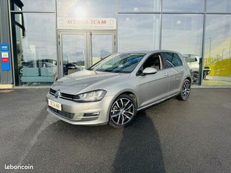 volkswagen golf vii 1.6 tdi 110ch bluemotion technology fap match dsg7 5p
