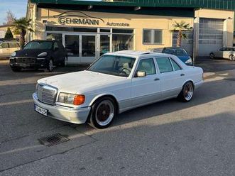 500sel 2. hand, klima, h-gutachten, leder, schiebe