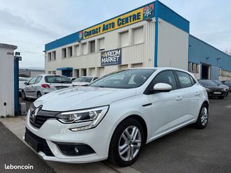 9916 ht, renault megane societe 1.5 bluedci 115 cv bv6 air nav , 2 places , tbeg , 70000 kms