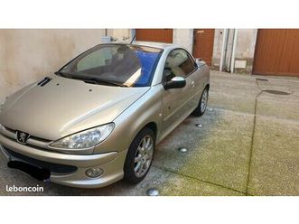peugeot 206 cc roland garros 2.0 16v 138ch