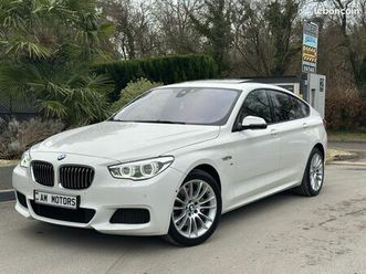 bmw série 5 gt f07 lci 535d xdrive 3.0d 313ch pack m sport - affichage tête haute - toit ouvrant - caméra 360 - attelage - coffre électrique - 5 places