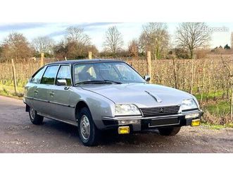 citroën cx prestige - toit à ligne basse - climatisation - cuir havane