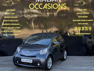 vente a distance livraison france toyota iq 1.3 vvt-i 100ch multidrive boite automatique clim ja faible km 1ere main tres rare